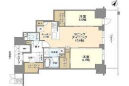 ジオタワー大阪十三間取り図面