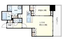 グランドメゾン新梅田タワーTHE CLUB RESIDENCE間取り図面