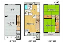 貸家間取り図面