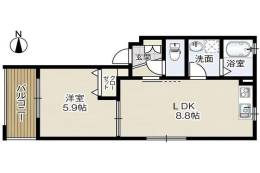 ヴェリッシモフォルテ間取り図面