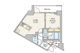 S-RESIDENCE曳舟berenza間取り図面