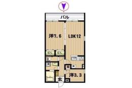 fare KAMEIDO間取り図面