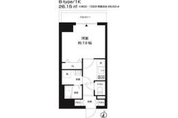 コスモリード錦糸町間取り図面