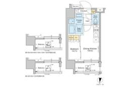 プラウドフラット亀戸ステーションプレイス間取り図面