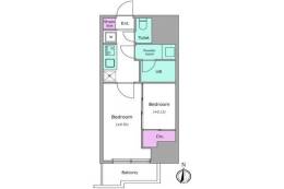 ドゥーエ亀戸Ⅲ間取り図面