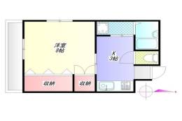ハイツマコトC間取り図面