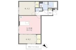 ＮＥＸＵＳ　ＣＯＵＲＴ　江戸川平井間取り図面