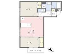 ＮＥＸＵＳ　ＣＯＵＲＴ　江戸川平井間取り図面