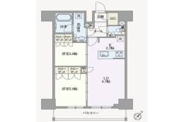 アジールコート汐浜キャナル間取り図面