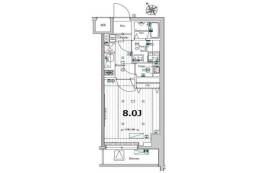 メイクスデザイン門前仲町GARDEN間取り図面