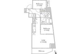 ルミーク門前仲町間取り図面