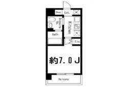 ドゥーエ西大島Ⅱ間取り図面