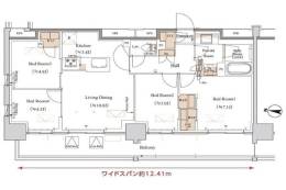 ブランシエスタ木場間取り図面