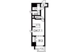 シーズンフラッツ錦糸町WEST間取り図面