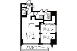 シーズンフラッツ錦糸町WEST間取り図面