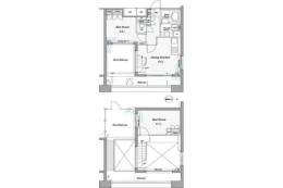 レジディア錦糸町Ⅱ間取り図面