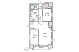 ＬｉｖｅＦｌａｔ錦糸町間取り図面