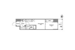 Ｄａｆｆｉｔｔｏ錦糸町間取り図面