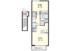 コサージュＴ．Ｋ間取り図面