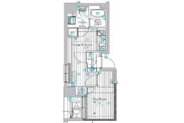ミライズ錦糸町マーロ間取り図面