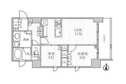 シーズンフラッツ菊川間取り図面