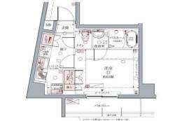 クレヴィスタ亀戸Ⅱ間取り図面