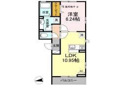Twin Reve Higashisuna　Ⅰ間取り図面