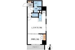 レジデンス両国駅前間取り図面
