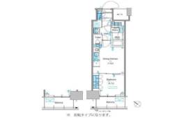 パークアクシス豊洲キャナル間取り図面