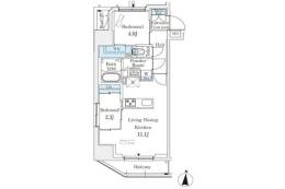 プライムブリス深川住吉間取り図面