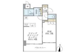 レクシード両国駅前間取り図面