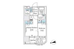 Ｊ．ＧＲＡＮ　Ｃｏｕｒｔ　浅草間取り図面