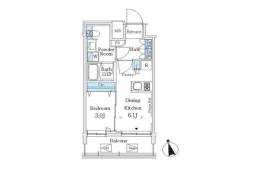 Ｊ．ＧＲＡＮ　Ｃｏｕｒｔ　浅草間取り図面