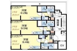 新築　rcレジ亀戸（アールシーレジカメイド）間取り図面