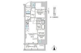パークアクシス浅草田原町ガーデン間取り図面