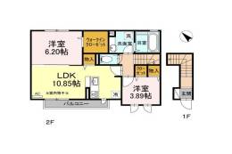 北葛西ハイツ　Ⅱ間取り図面