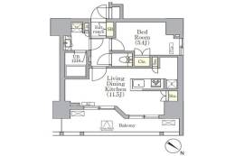 ＯＲＳＵＳ　三ノ輪間取り図面
