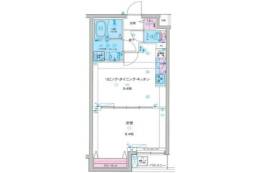 MAXIV亀戸水神GENOVIA　sky　garden間取り図面