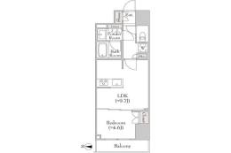 ルミーク錦糸町間取り図面