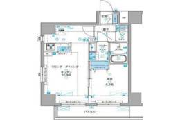 ジェノヴィア浅草Ⅲグリーンヴェール間取り図面