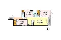 セレスティア東葛西Ⅴ間取り図面
