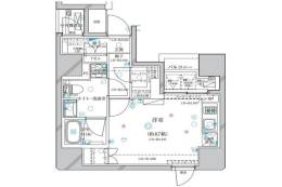 ディアレイシャス錦糸町間取り図面