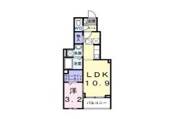 アルカディアⅡ間取り図面