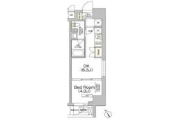 ＪＰｎｏｉｅ門前仲町間取り図面