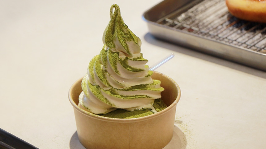 【画像】抹茶＋ソフト