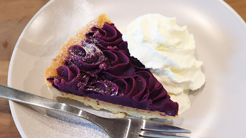 【画像】紅いもタルト②