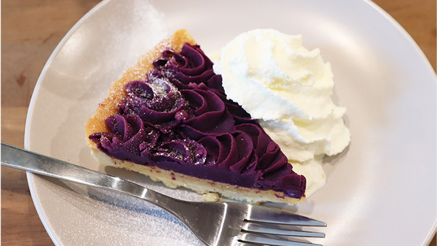 【画像】紅いもタルト②