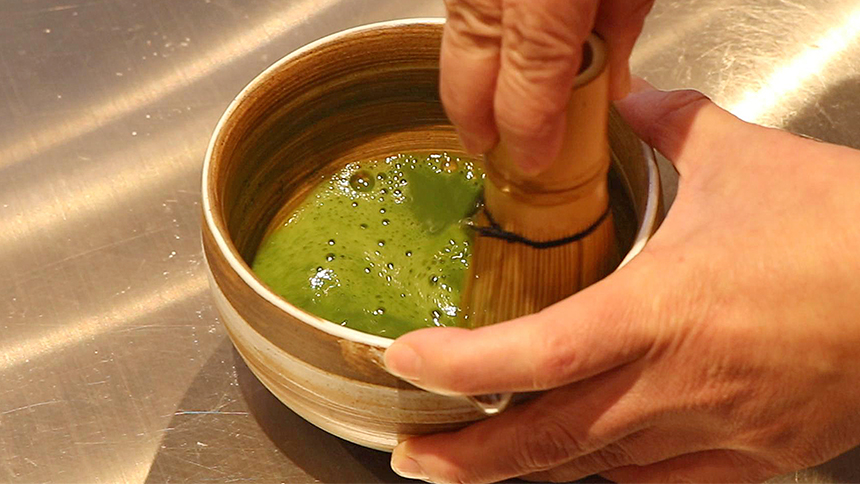 【画像】抹茶ラテ②