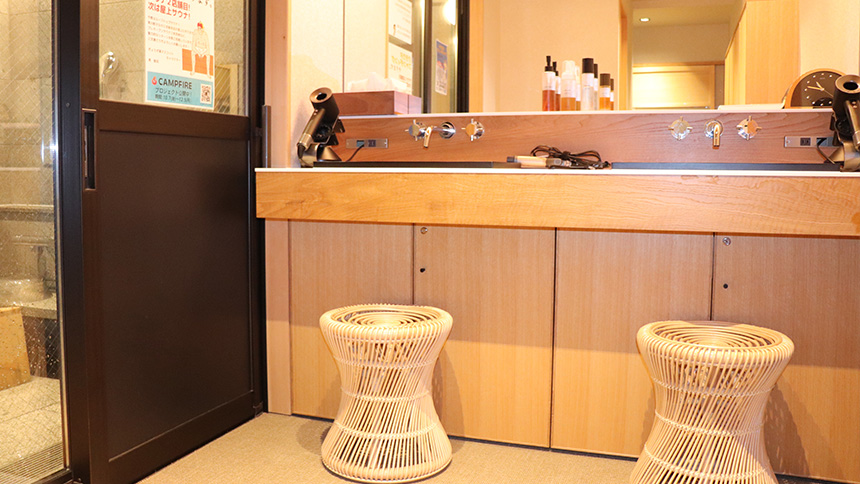 【画像】脱衣所