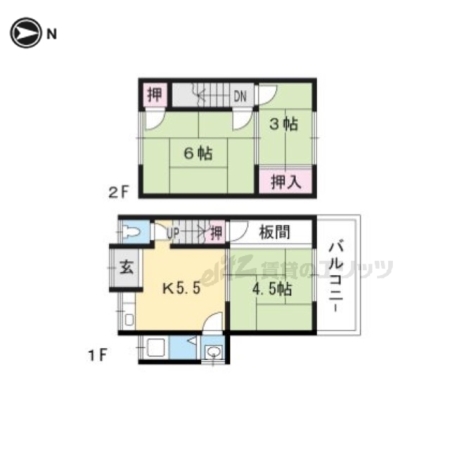 五ヶ庄福角35-49安井テラスハウスのイメージ